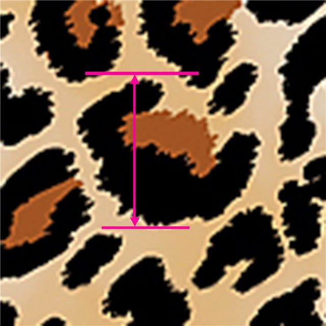 Leopard Print Litchi Printed Faux Leather Sheet Litchi has a pebble like feel with bright colors