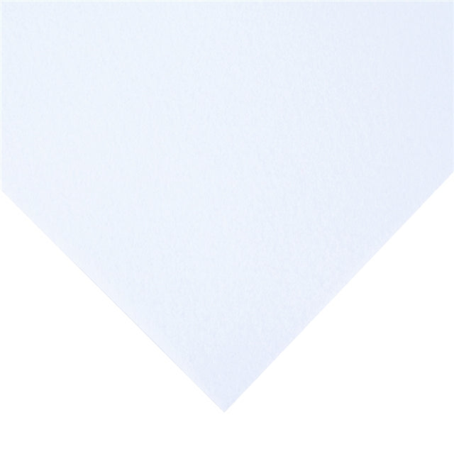 WHITE Felt 16 x 20 Inch Sheet