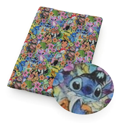Stitch and Friends Litchi Printed Faux Leather Sheet