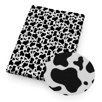 Cowhide Cow Textured Liverpool/ Bullet Fabric with a textured feel