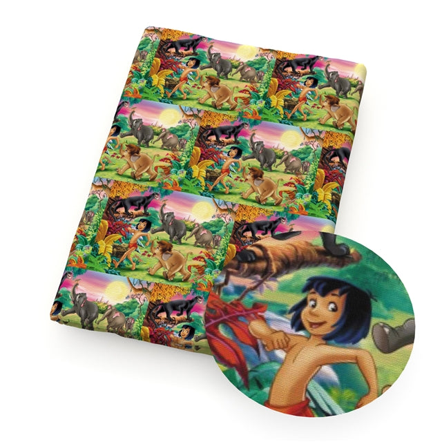 The Jungle Book Printed Faux Leather Sheet