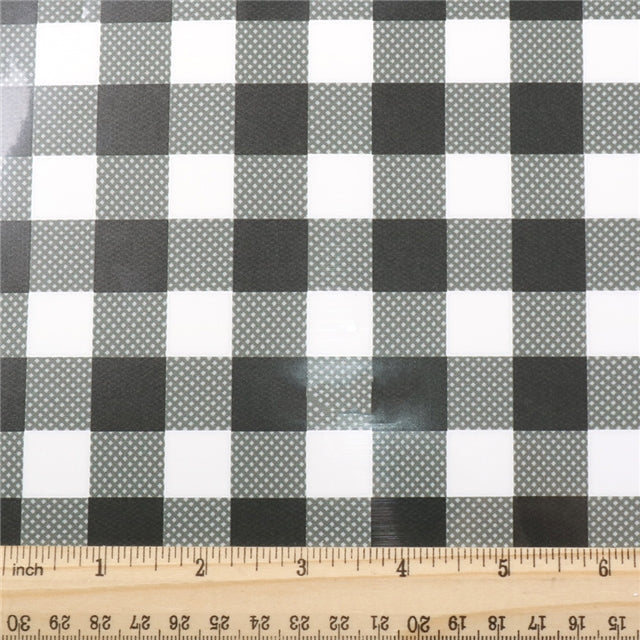 Black and White Plaid HTV Heat Transfer Vinyl by the sheet 12 x 12 inch Sheets, HTV Vinyl