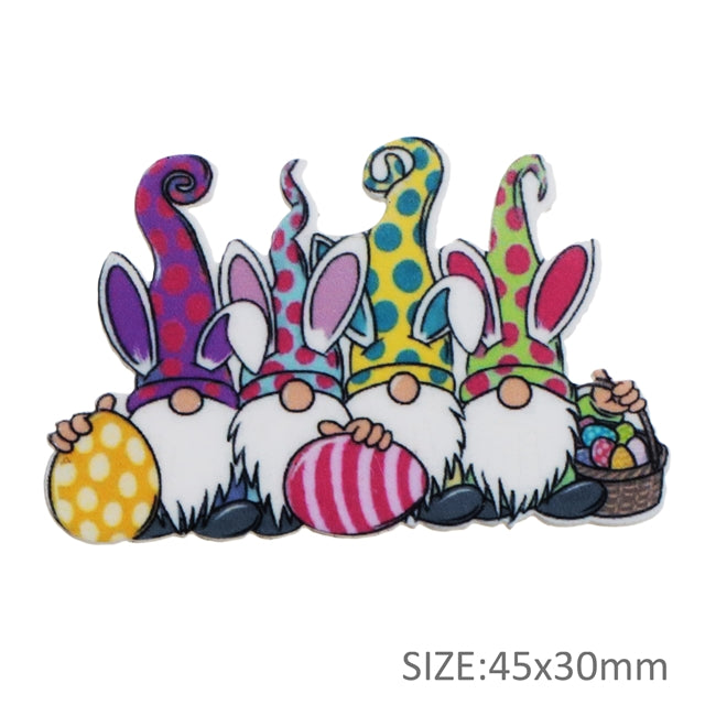 Easter Gnomes Resin 5 piece set