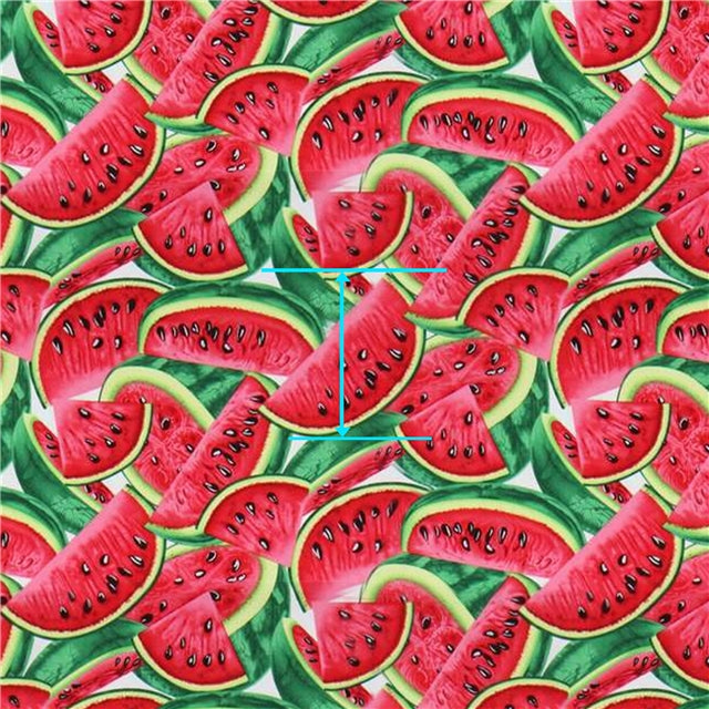 Watermelon Bullet Textured Liverpool Fabric