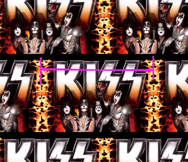Kiss Band Litchi Printed Faux Leather Sheet Litchi has a pebble like feel with bright colors