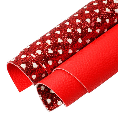EMBOSSED SILVER DOTS: Red Faux Leather Sheet, 8x11 Faux Leather, Fake  Leather, Faux Leather, Vegan Leather, Faux Leather Fabric, Hair Bows 