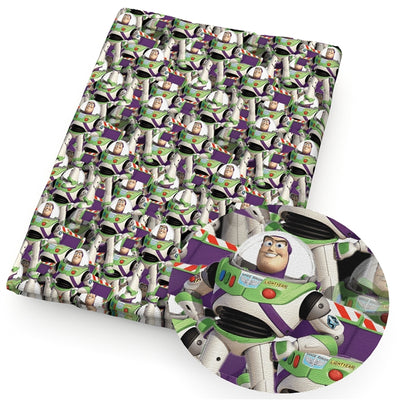 Buzz Lightyear Toy Story Bullet/Liverpool Fabric