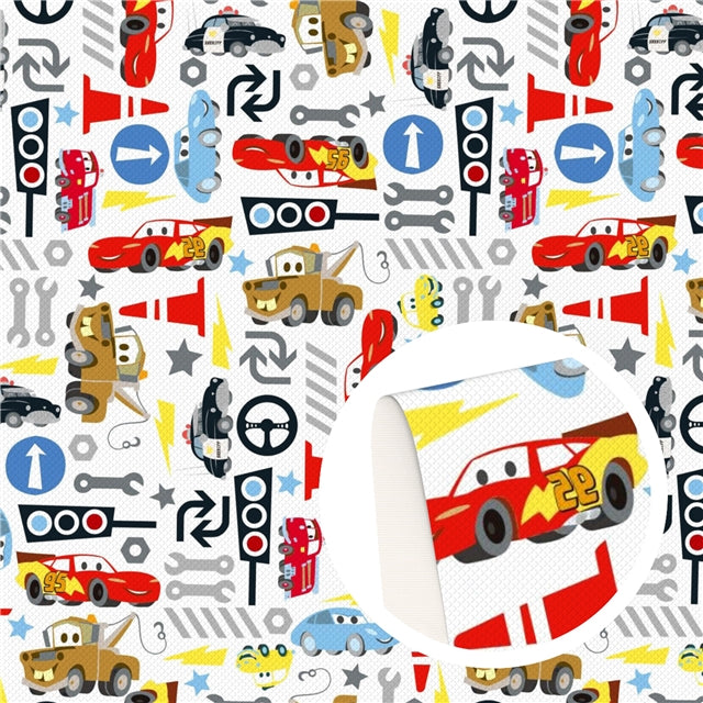 Cars Bullet Textured Liverpool Fabric