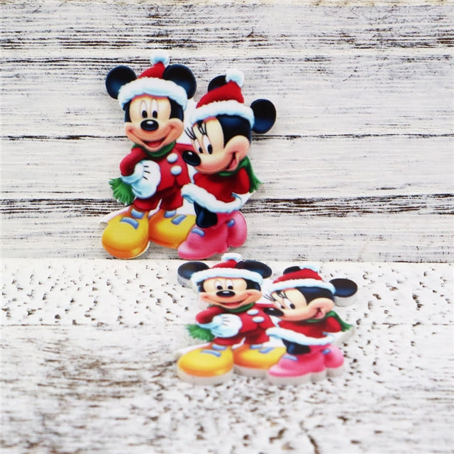 Mouse Christmas Resin 5 piece set