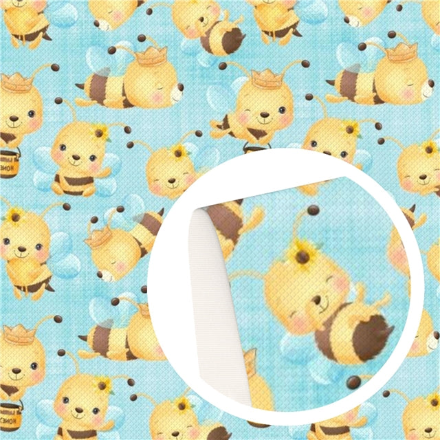 Bumble Bee Bullet Textured Liverpool Fabric