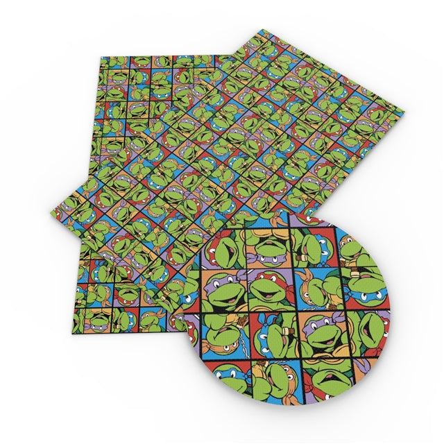 Teenage Mutant Ninja Turtles Printed Faux Leather Sheet