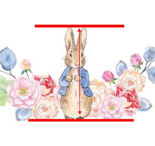 Peter Rabbit Textured Liverpool/ Bullet Fabric with a textured feel and bright colors
